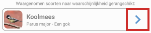 Meer informatie over vogelsoort